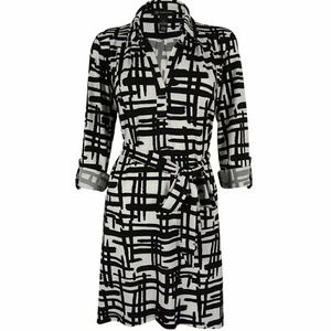 INC International Concepts belted shirtdress NWT M